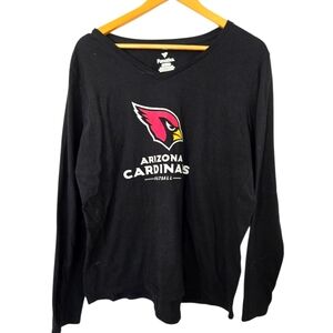AZ Cardinals Fanatics Black Apparel Label Size XL